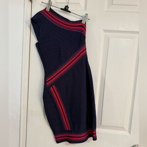 One shoulder Katie j nyc bandage dress kids small